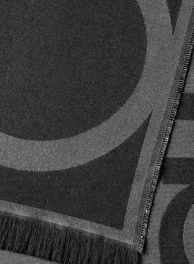 CALVIN KLEIN Logo Jacquard Stole